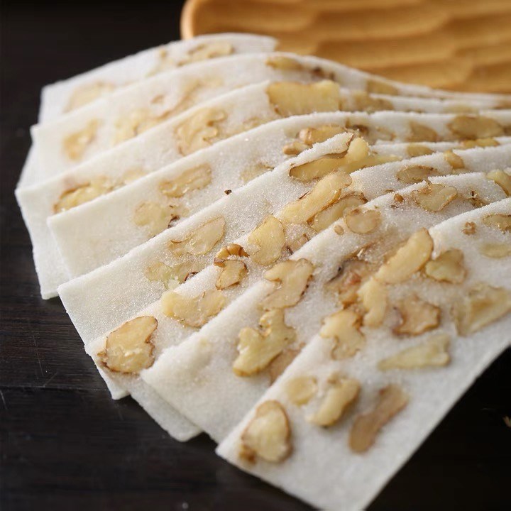 250克合川桃片糕(纯核桃仁),始于1926年非物质遗产文化美食
