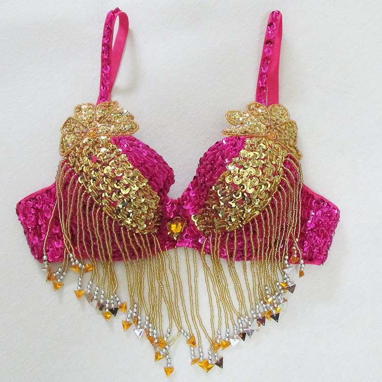 2020新品肚皮舞文胸上衣印度舞表演出上装舞蹈服装胸衣练功服性感