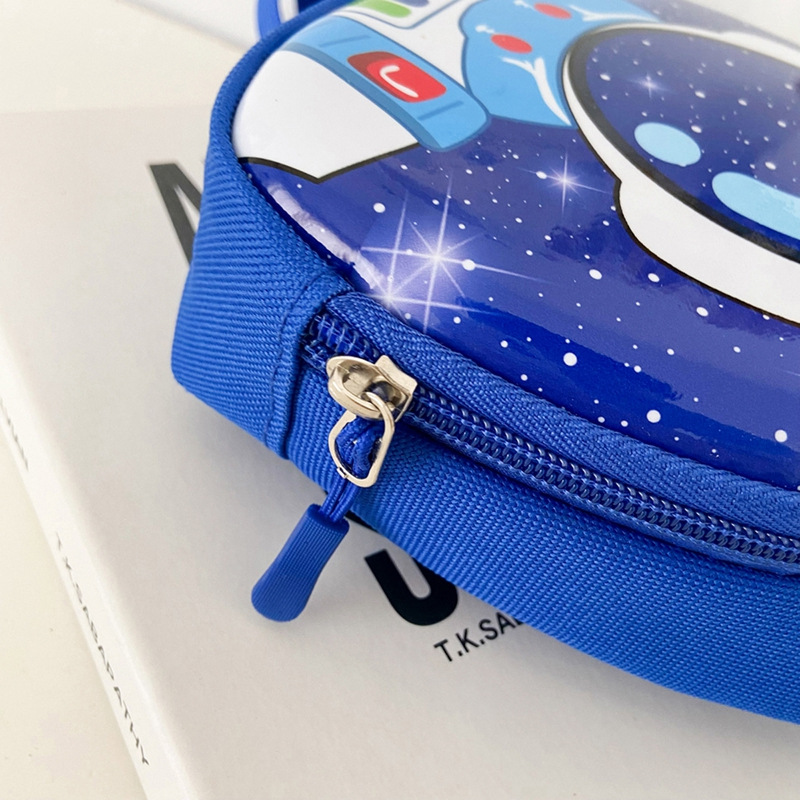 Trendy 2023 Spring New Children's Bags Stylish Hard Case One Shoulder Small Chest Bag Cartoon Pattern Men and Women Baby Crossbody Bag