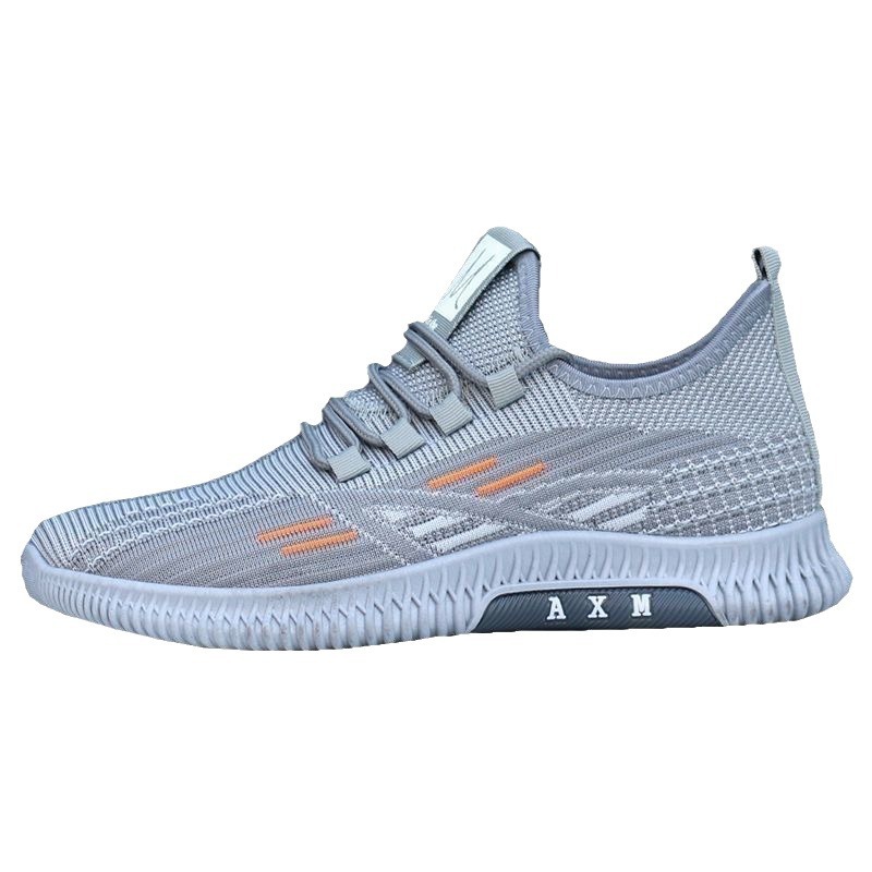 New Old Beijing Cloth Shoes Men's Slip-on Breathable Mesh Fashionable Sports Shoes Student Casual Soft Bottom Deodorant Running Shoes