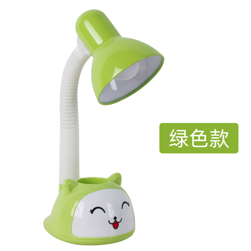 2006 Eye-Protection Lamp Led Learning Lamp Dormitory Home Office Reading Seat Cartoon Gift Lamp Learning Table Lamp