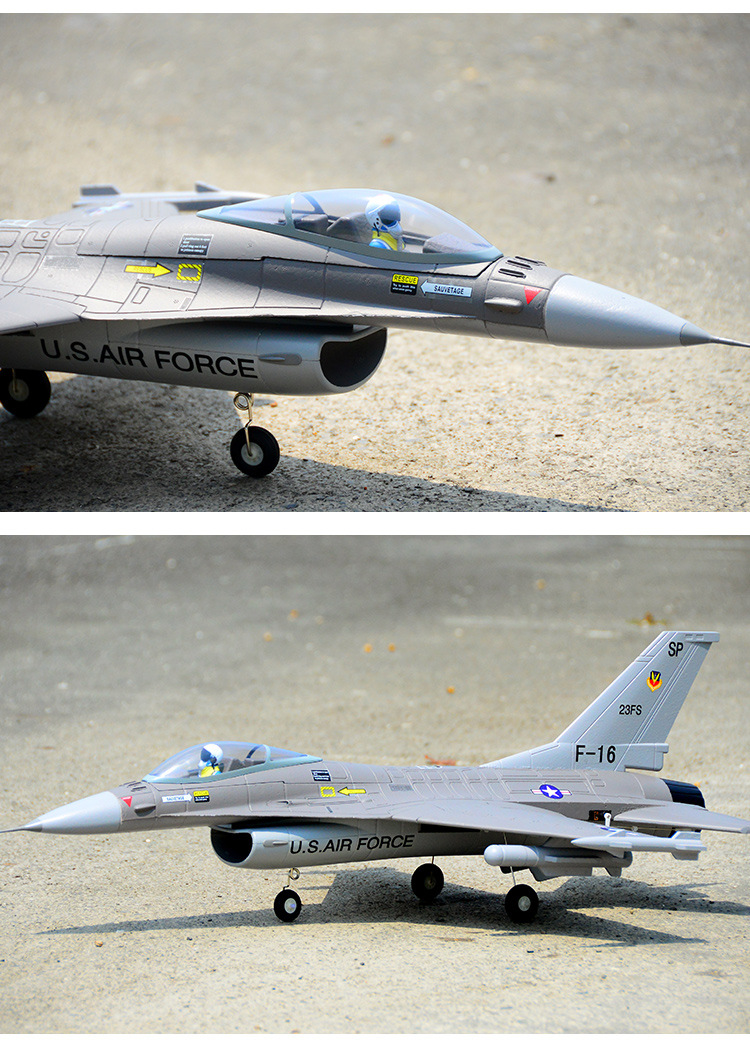 f16 v2遥控航模飞机 固定翼战斗机 epo 64mm涵道模型飞机战隼