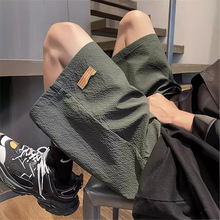 美式休闲短裤男夏季新款小众设计感宽松百搭高街运动时尚五分裤子
