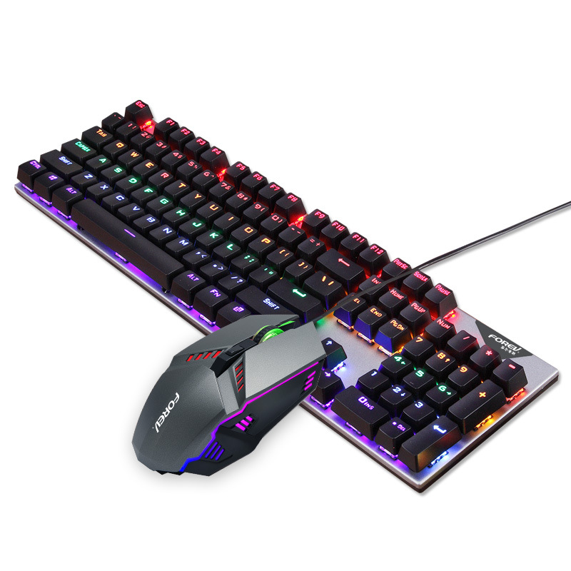 Real Mechanical Keyboard Gaming Electronic Sports Fvq302 for Hp/Hp Wired Mechanical Gaming Keyboard