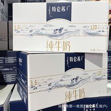 新日期蒙牛特仑苏纯牛奶250ml*12盒整箱学生营养早餐批发