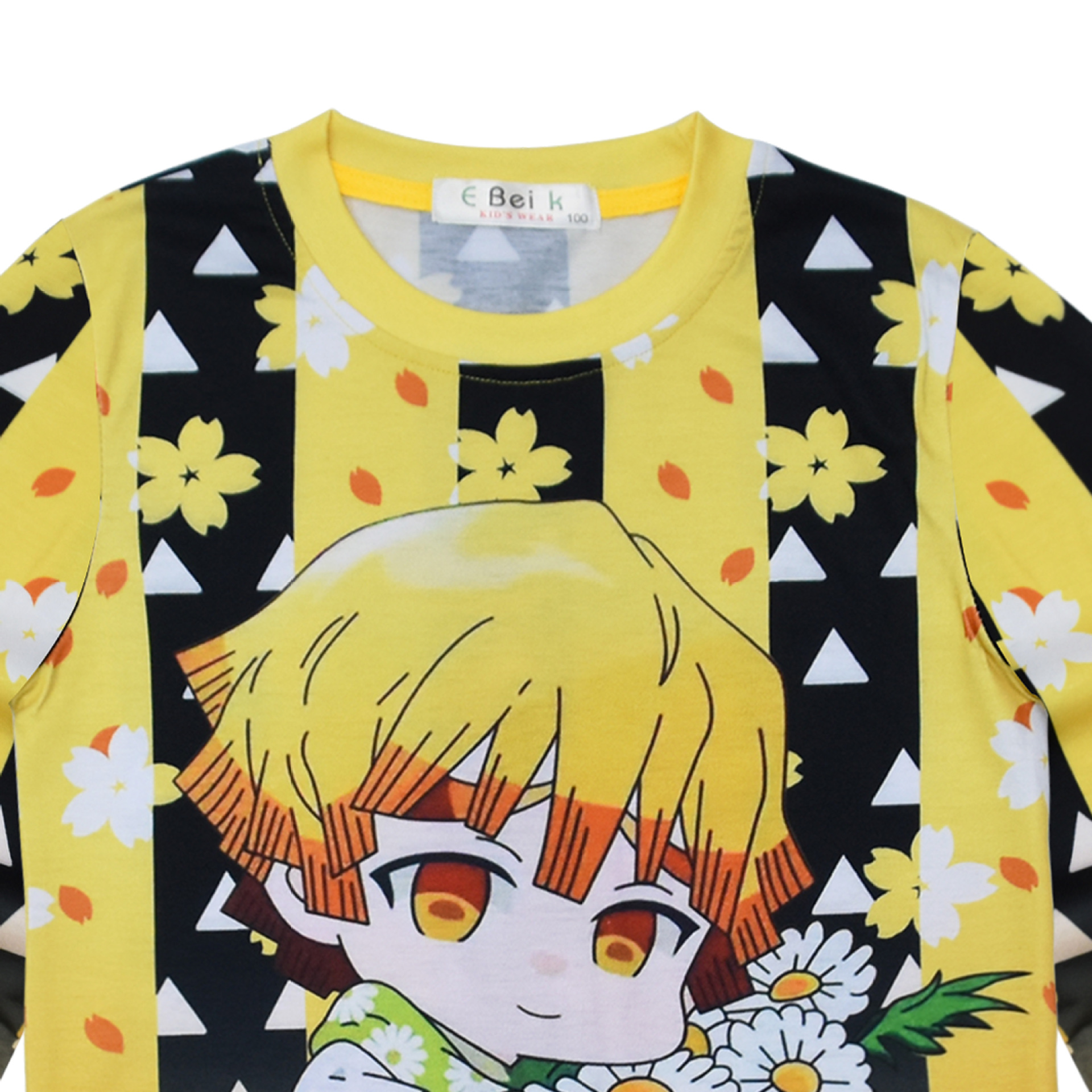 2021新款 鬼灭之刃 demon slayer 中大童家居服长袖睡衣套装 6305