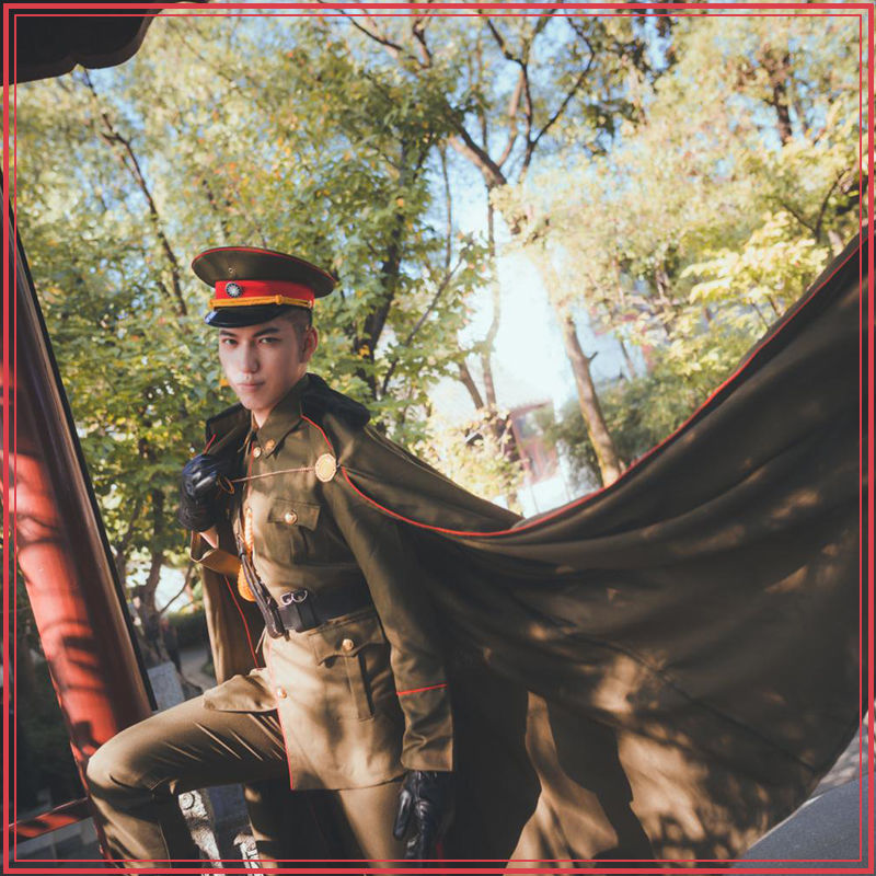 民国军阀大帅套装老九张启山张大佛爷国军军装cosplay摄影服装