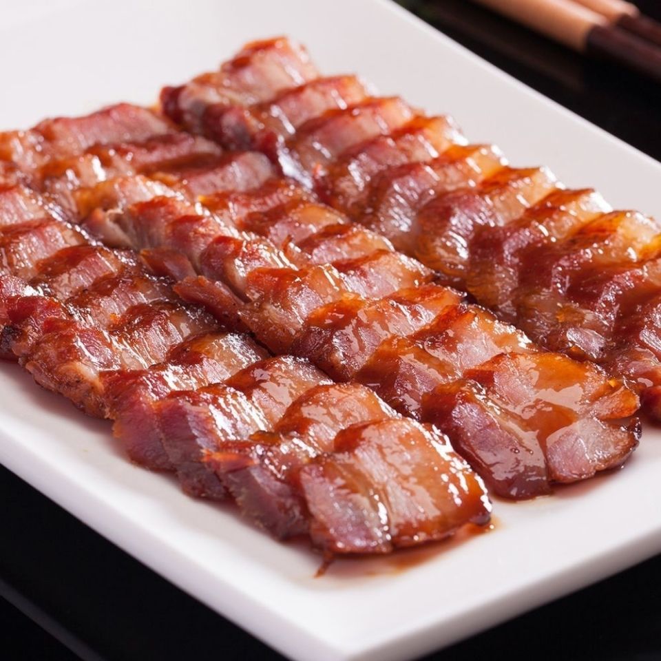 广式港式蜜汁叉烧肉熟食猪肉脯真空散装烧腊非日式叉烧片加热即食