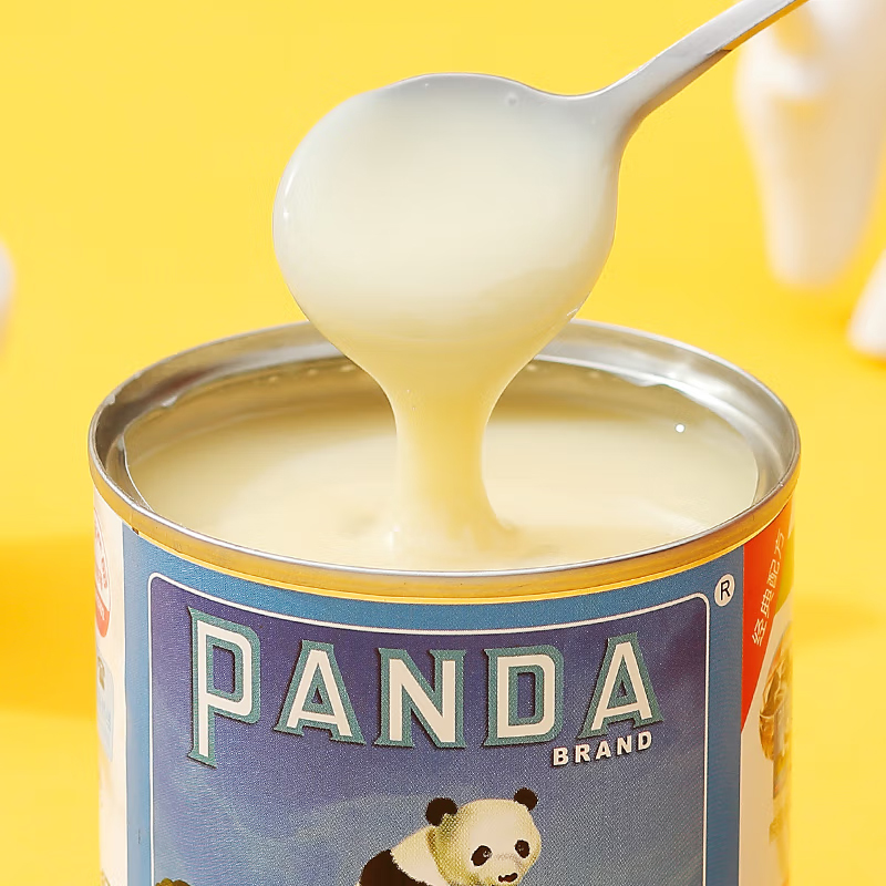 熊猫炼乳350g48罐箱商用小包装炸馒头蛋挞夹心面包酱咖啡炼奶烘焙