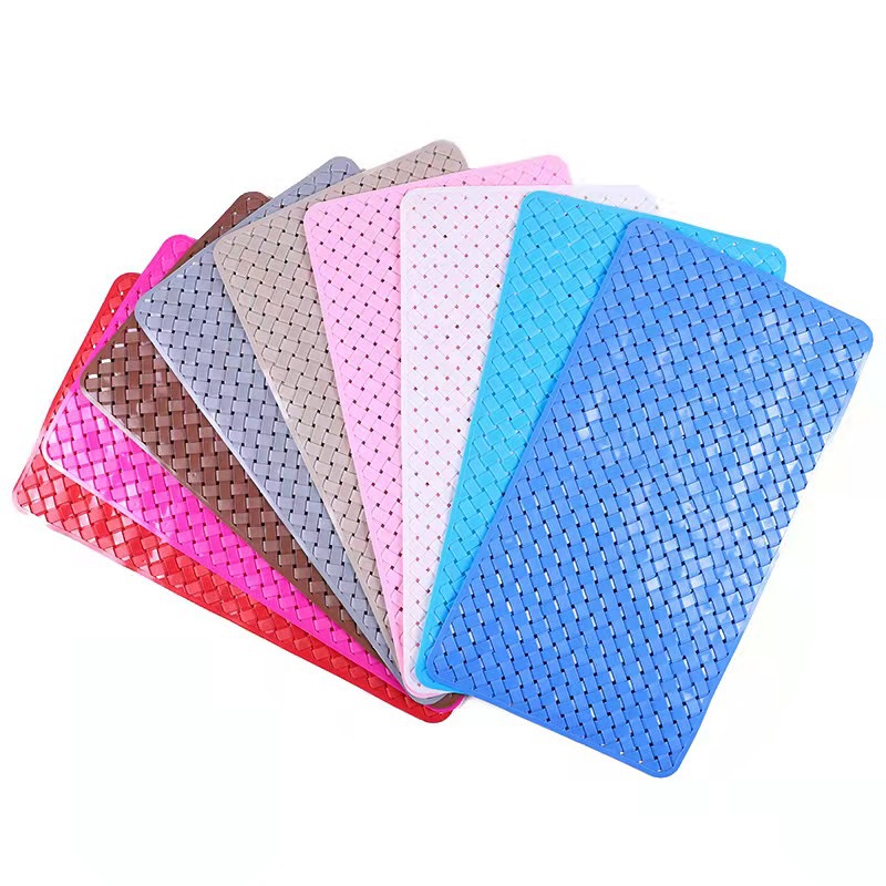 Simple Non-Slip Mat Water Delivery Bathroom Mat High Toughness Not Easy to Deform Woven Wire Mesh Bathroom Mat