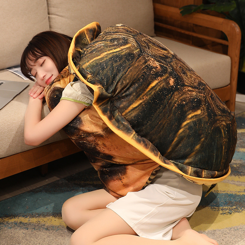 Cross-Border High-Profile Figure Wearable Turtle Clothes Turtle Shell Plush Toys Funny Props for Boyfriend Ladybug