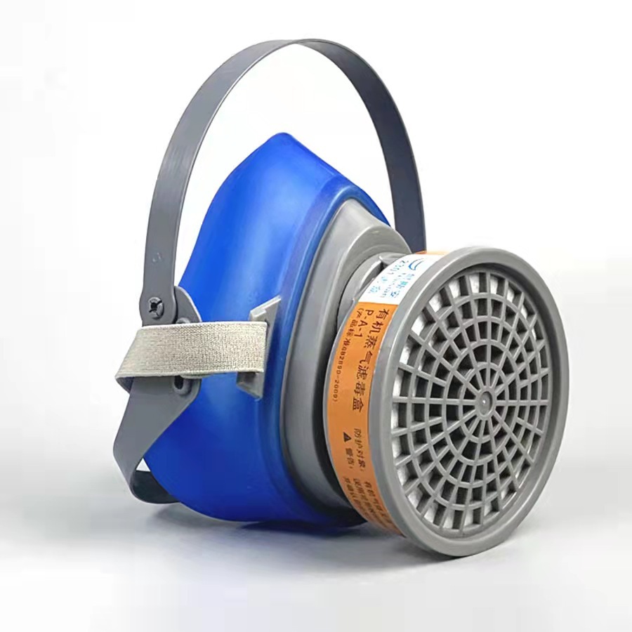 耐斯安防毒面具油漆防农药硅胶防尘防毒面罩成人头戴式面罩广州现