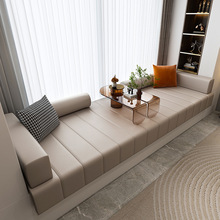 科技布飘窗垫沙发垫2023新款轻奢高级感阳台卧室榻榻米窗台垫
