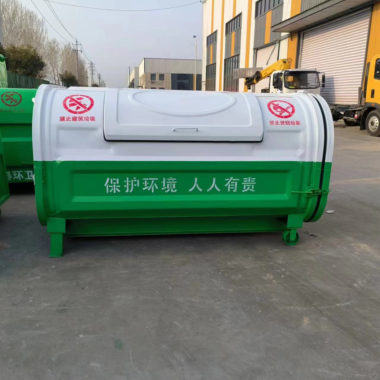 出售移动建筑垃圾可卸式勾臂垃圾车 生活废品厨余垃圾搬运运输车