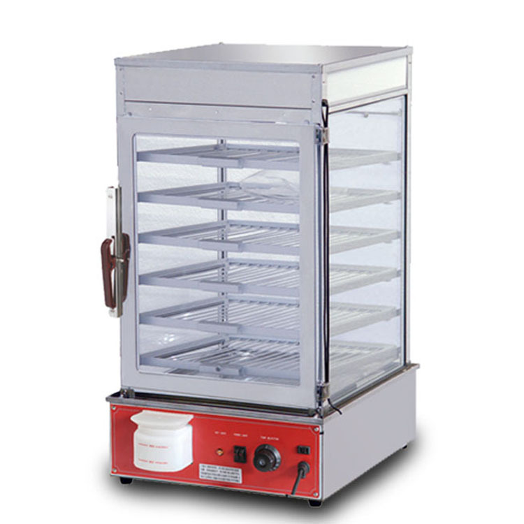 新粤海mme-600h-s蒸包柜馒头蒸箱便利店连锁早餐展示柜商用保温柜