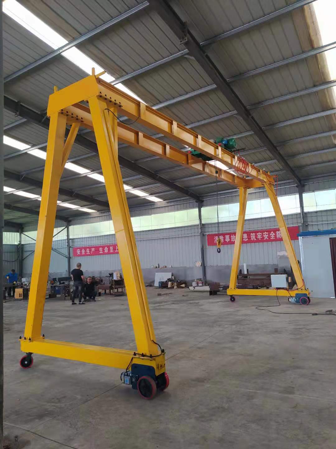 8吨航车 简易双梁行车 行吊 航吊 注塑换模具用起重机