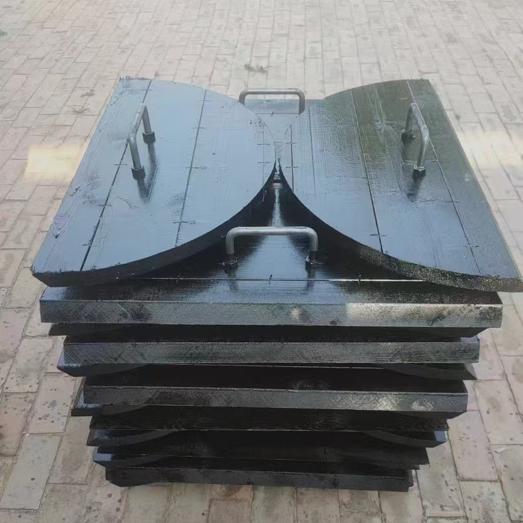 木质松木保温井盖 可加工木质井盖双层加岩棉尺寸680 700 780 800