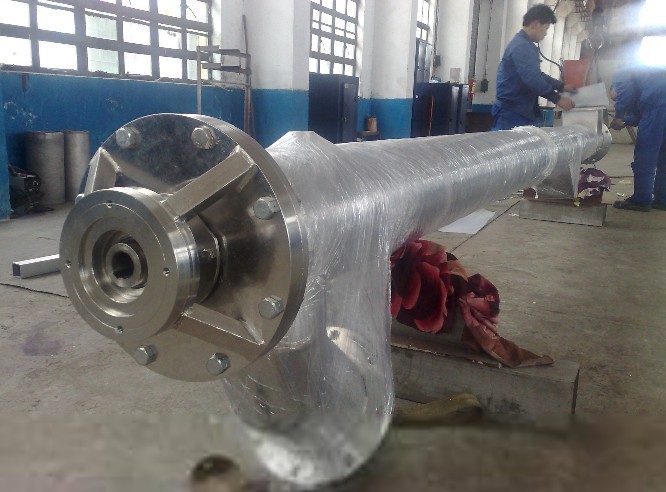 粮食粉状喂料机不锈钢圆管绞龙螺旋输送机塑料颗粒提升上料机