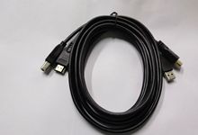 KVM切换器专用线USB打印线+HDMI线双并线KVM电脑显示器连接线1.5m
