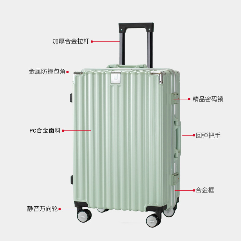 MARKSMAN Large Capacity PC luggage Wholesale Spinner wheels for Travel Suitcase Sets High Quality trolley bag
