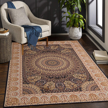 波斯地毯客厅美式轻奢复古沙发茶几毯欧式卧室土耳其民族风床边垫