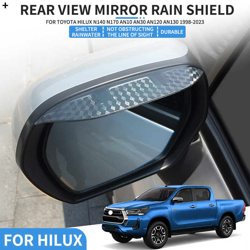 适用丰田海拉克斯后视镜雨眉HILUX Rear view mirror rain shield