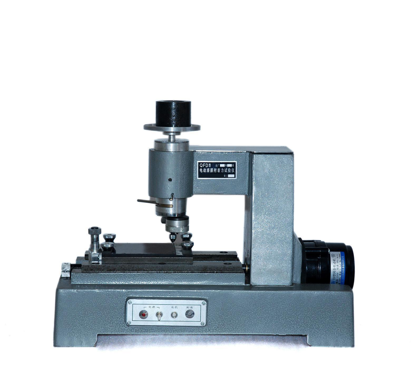 电动漆膜附着力试验仪 qfd  按七个等级评价漆膜对底材粘结的牢固