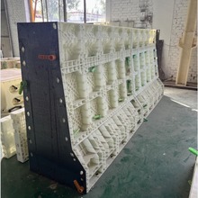 预制防撞墙塑料模板出口塑料模板高质量防撞墙模具可设计图纸订购