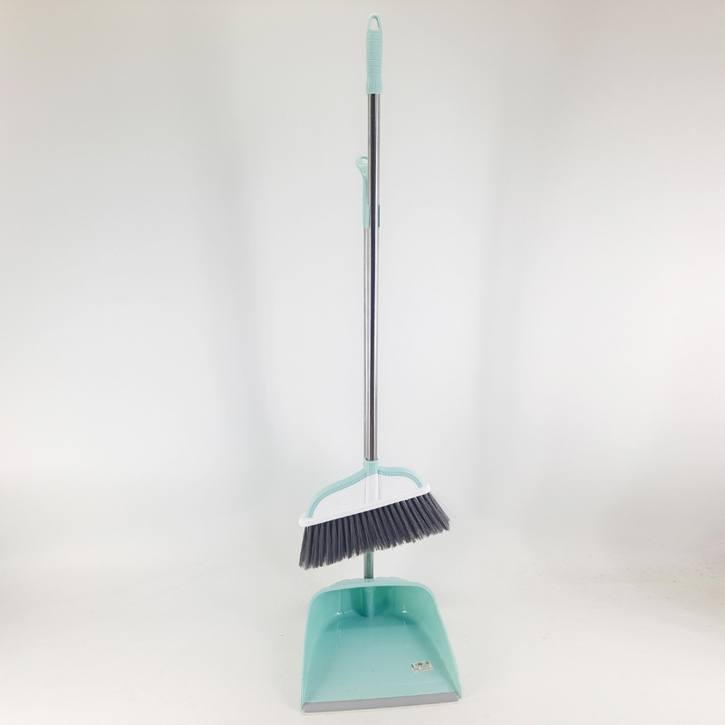 New Simple Broom Set Garbage Shovel Floor Cleaning Broom Household Broom Set Combination 0588