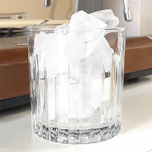 9V7Tins风咖啡馆美式拿铁冰咖啡杯冷萃摩卡古典复古家用条纹玻璃