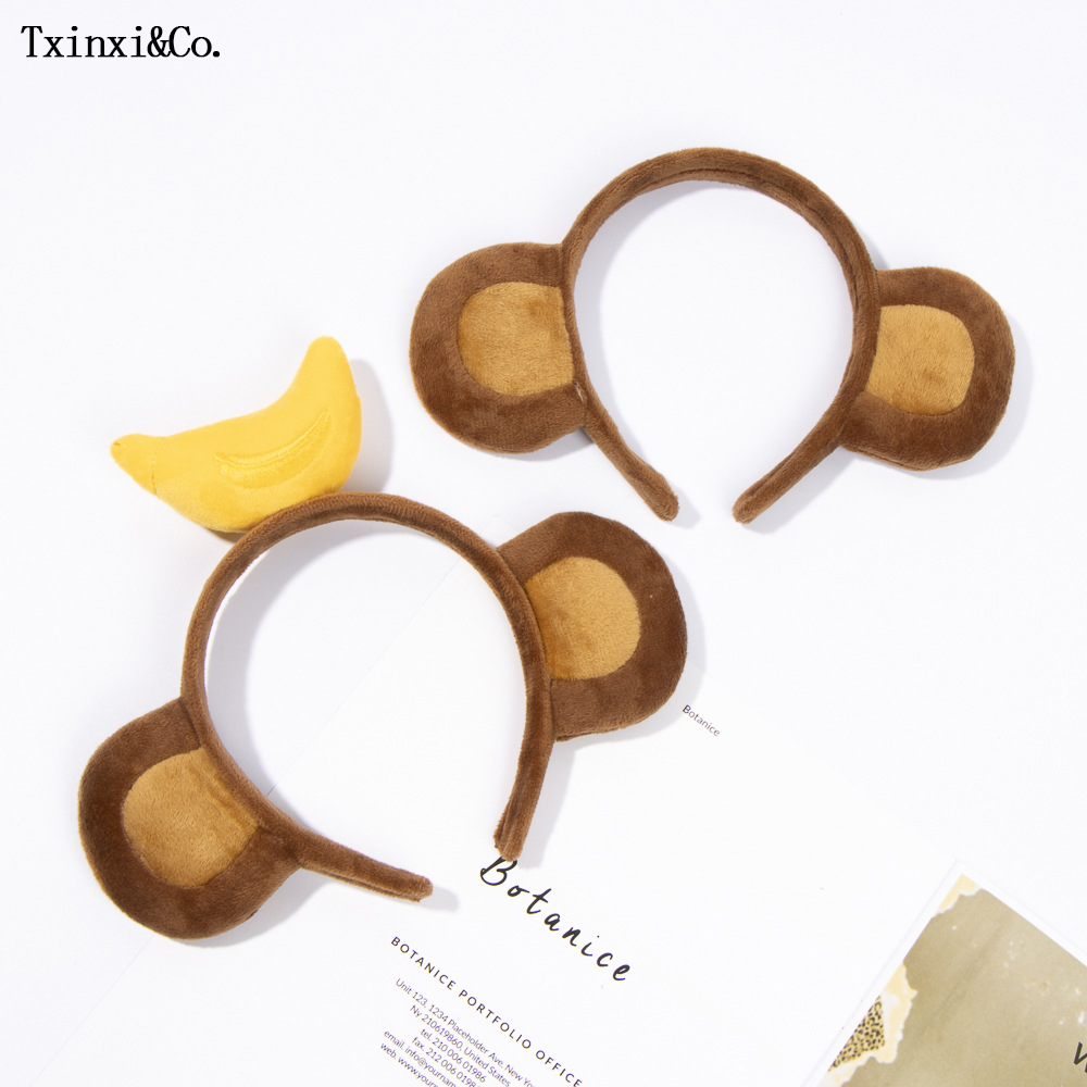 布艺香蕉发夹发卡