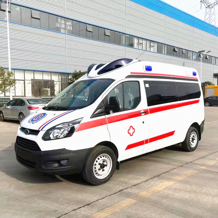城乡医院用救护车江铃全顺 v362监护型救护车厂家 120急救车