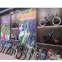 儿童自行车展示架定制厂家创意设计展台运动自行车展架单车展览台
