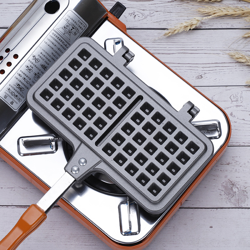 Non-Stick Waffle Mold Double-Headed Waffle Pan Baking Pan Double Waffle Pan