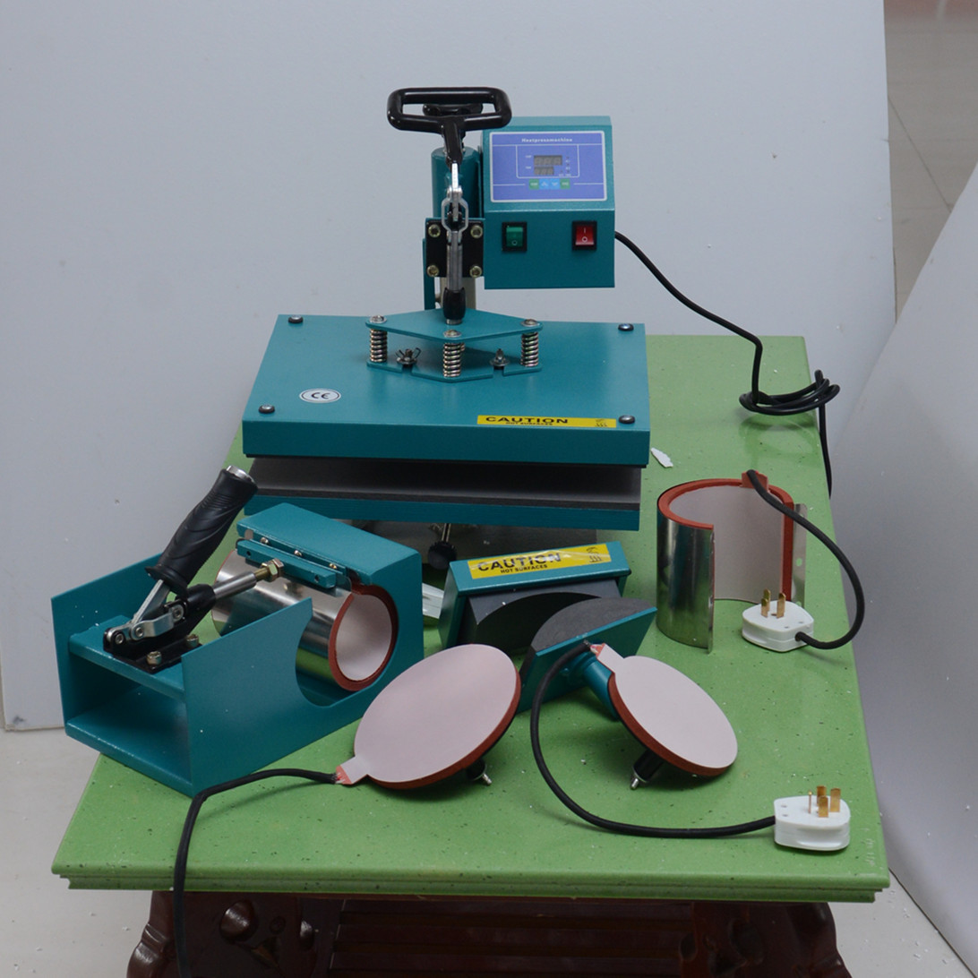 6合1热转印机器设备多功能烫画机烫杯机t恤diy印花机烫印机烫钻