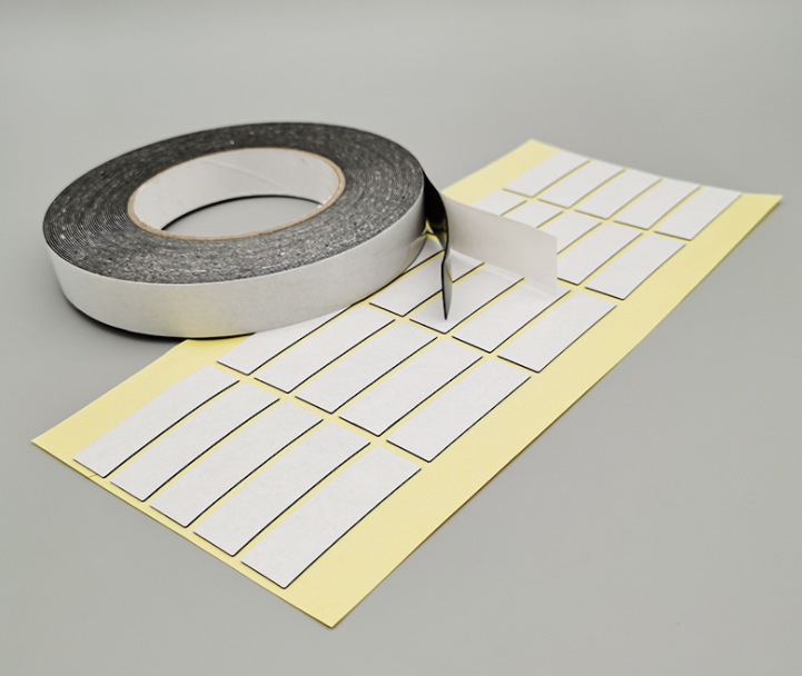 莆田硅胶垫模切不干胶泡棉垫白色胶背胶