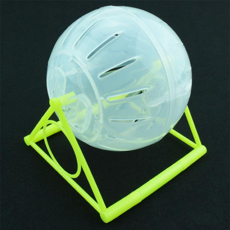 小型宠物仓鼠跑球迷你运动转轮 健身滚球跑轮风车仓鼠用品