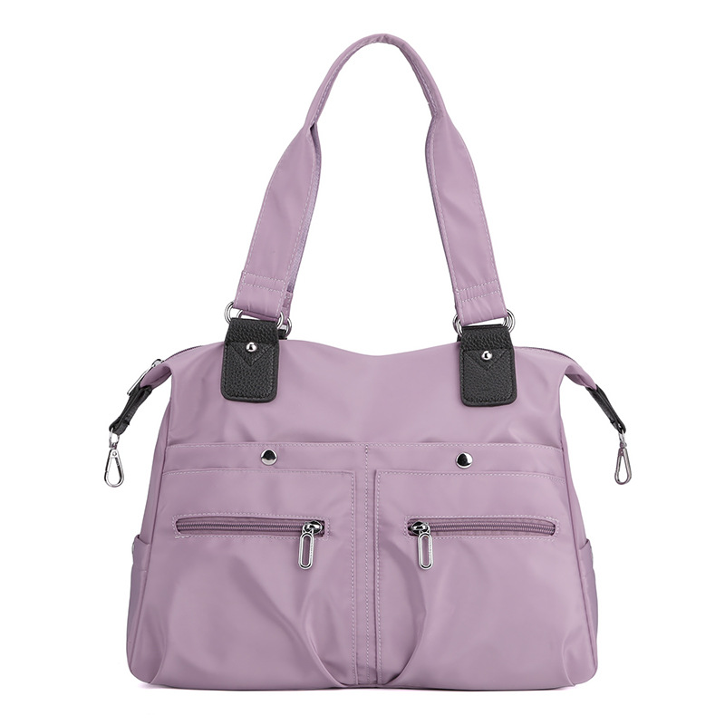 Shopping Bag Fashion Travel Handbag Lightweight Nylon Cloth Bag New Women's Shoulder Bag