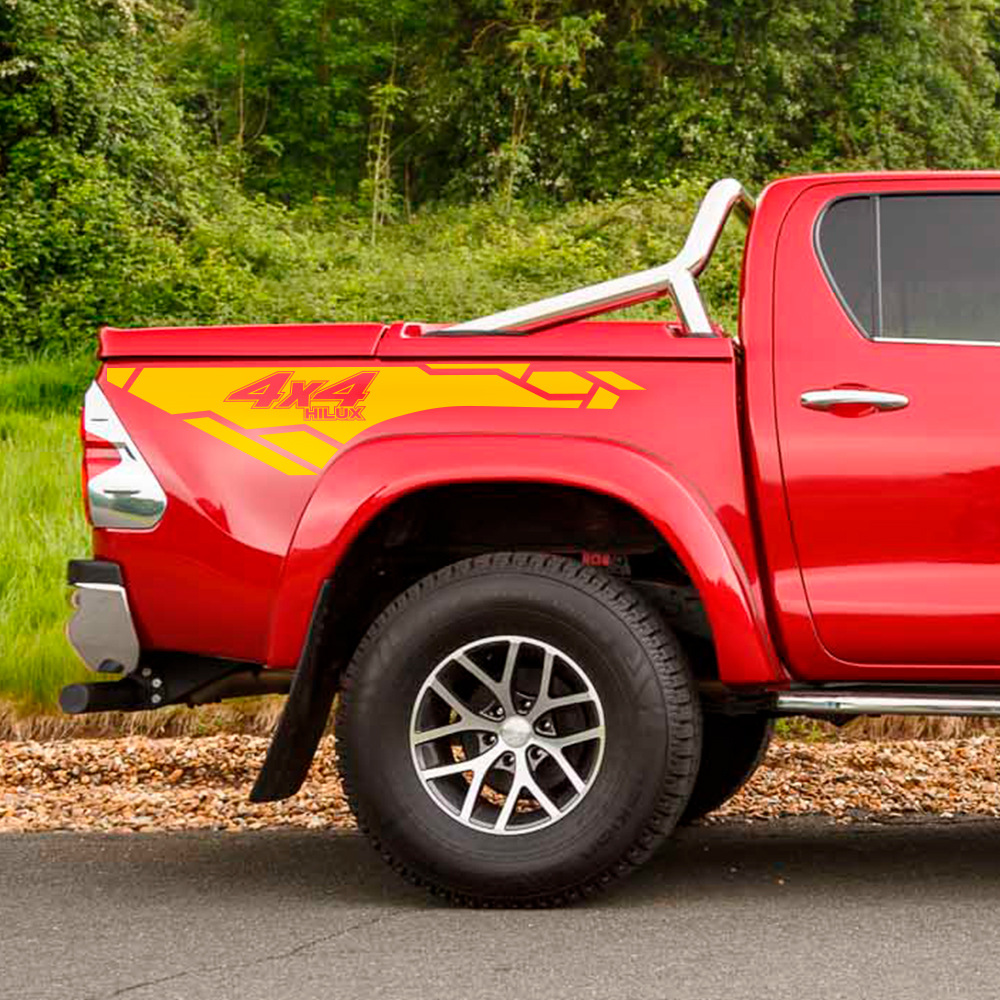 适用于丰田toyota hilux revo vigo车身贴纸个性改装车贴a234