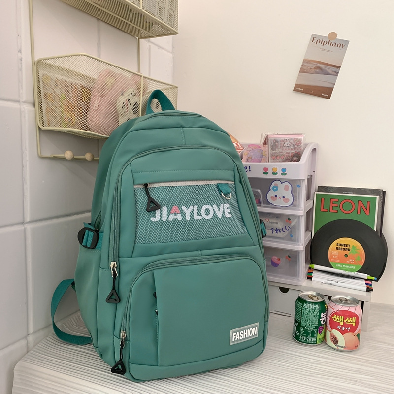 Schoolbag Japanese Style New Backpack Casual High School Student Schoolbag Harajuku College Style Computer Bag Wholesale