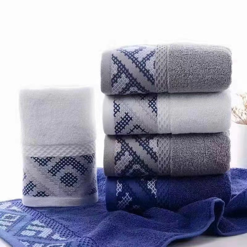 Cotton Towel Thickened Soft Absorbent Adult Face Washing Household Face Towel Wedding Return Gift Wholesale Factory