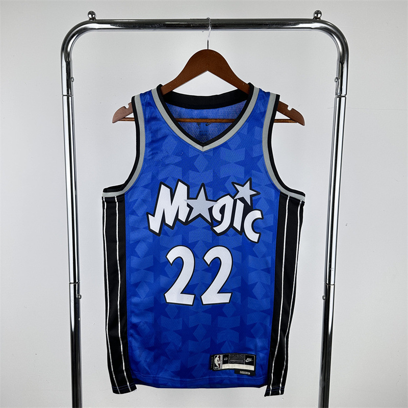 23赛季魔术队主客场热压布印球衣 22号 瓦格纳 厂家批发 一件代发