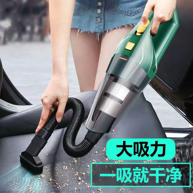 Car Wireless Vacuum Cleaner Powerful High Power Large Suction Mini Handheld Vaccuum for Vehicle Household Indoor Small