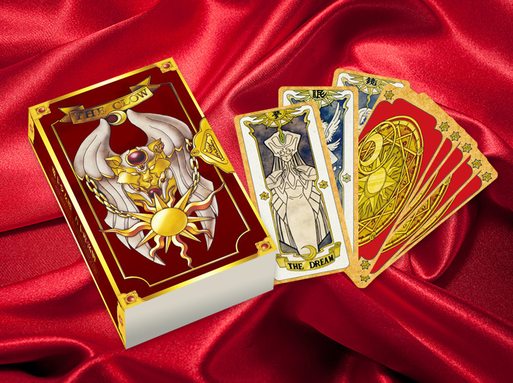 动漫周边玩具 百变小樱cos库洛牌小樱牌魔法卡牌 现货