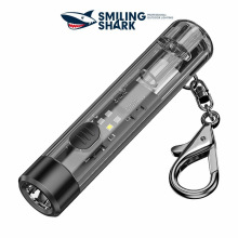 Mini flashlight bright rechargeable  keychain lighting super