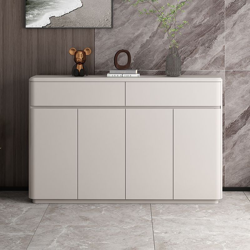 新款入户现代门口简约鞋柜家用靠墙一体收纳玄关大容量鞋架子储物