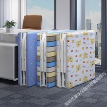办公室折叠床单人家用午睡双人午休成人租房简易床硬板床隐形床