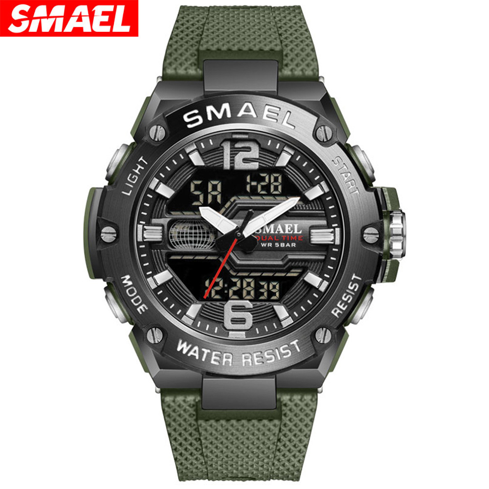 smael斯麦尔8033现货供应多功能抖音热销整点报时表 电子手表批发