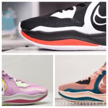 欧文5代实战篮球鞋实战男款6淡粉色8欧文7儿童4low女款9詹姆斯七