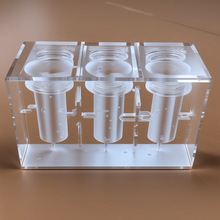 亚克力CNC雕刻PMMA有机玻璃精密零件机洗孔高透明亚克力板款示多